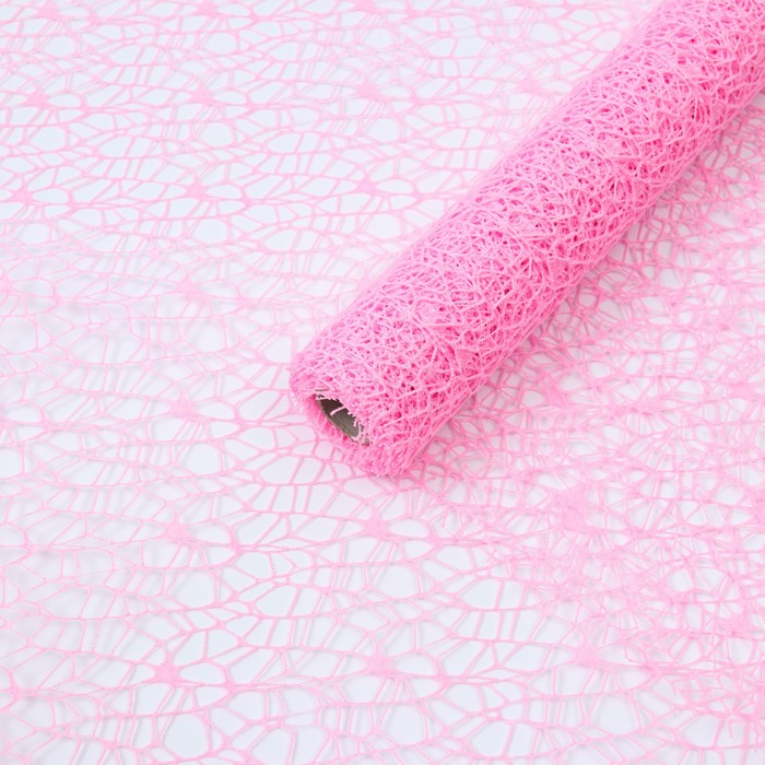 Сетка для цветов "Крошет", малиновый, 0,5 х 4,5 м - Фото 1