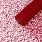 Сетка для цветов «Крошет», бордовый, 0.5×4.5 м - Фото 1