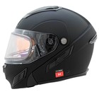 Шлем снегоходный ZOX Brigade, стекло с электроподогревом, матовый, размер L, чёрный - Фото 2