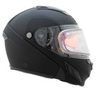 Шлем снегоходный ZOX Brigade, стекло с электроподогревом, матовый, размер L, чёрный - Фото 4
