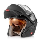 Шлем снегоходный ZOX Brigade, стекло с электроподогревом, матовый, размер L, чёрный - Фото 8