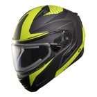 Шлем снегоходный ZOX Condor Parkway, стекло с электроподогревом, матовый, размер L, жёлтый, чёрный - Фото 1