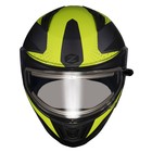 Шлем снегоходный ZOX Condor Parkway, стекло с электроподогревом, матовый, размер L, жёлтый, чёрный - Фото 2