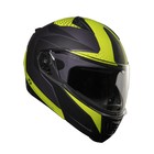 Шлем снегоходный ZOX Condor Parkway, стекло с электроподогревом, матовый, размер L, жёлтый, чёрный - Фото 3