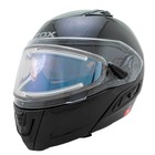 Шлем снегоходный ZOX Condor, стекло с электроподогревом, глянец, размер L, чёрный - Фото 1