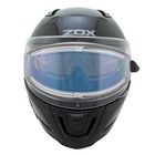 Шлем снегоходный ZOX Condor, стекло с электроподогревом, глянец, размер L, чёрный - Фото 3