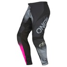 Штаны для мотокросса O'NEAL Element Racewear V.22, женские, размер 44, чёрные, серые - фото 299709768