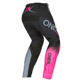 

Штаны для мотокросса O'NEAL Element Racewear V.22, женские, черный/серый, 32