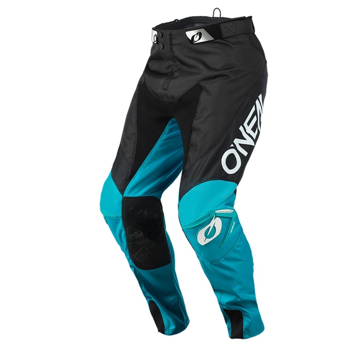 Штаны для мотокросса O&#39;NEAL Mayhem Hexx, мужские, размер 52, бирюзовые, чёрные