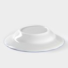 Тарелка глубокая Добрушский завод «Гуси», 250 мл, d=20 см, фарфор, белая деколь МИКС - Фото 3