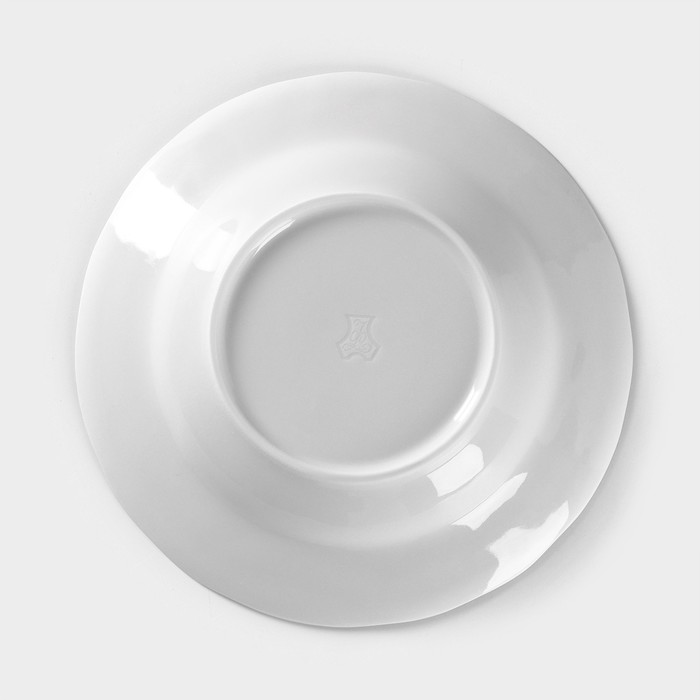 Тарелка фарфоровая глубокая «Гуси», 250 мл, d=20 см, деколь МИКС - фото 1885308548