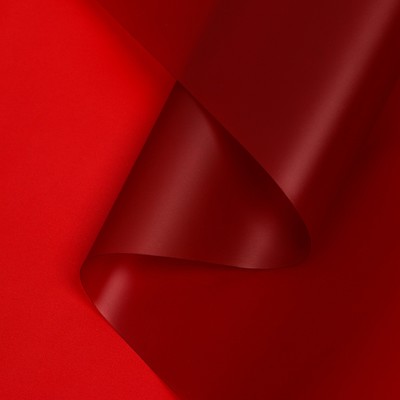 Пленка матовая для цветов и букетов, бордовый, 57±1 см×10 м