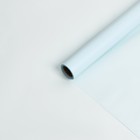 Пленка матовая для цветов и букетов, голубая, 0.58×10 м - Фото 2