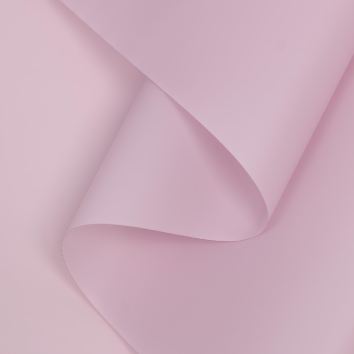 Пленка матовая для цветов и букетов, фиолетовая, 0.58×10 м - Фото 1