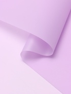 Пленка матовая для цветов и букетов, фиолетовая, 0.58×10 м - Фото 8