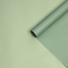 Пленка для цветов и букетов, матовая, хаки, 0.58×10 м - Фото 3