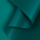 Пленка матовая для цветов и букетов, мятно - бирюзовая, 0.58×10 м - Фото 1