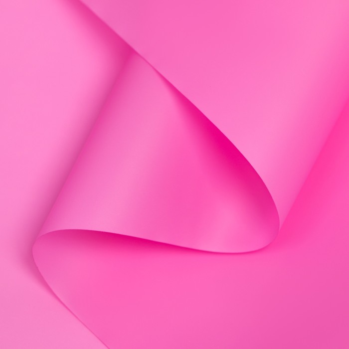 Пленка матовая для цветов и букетов, гелиотроповый, 0.58×10 м - Фото 1