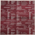 Пленка для цветов и букетов «Новости Love», винный, 58×58 см - Фото 3