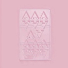 Форма для конфет и шоколада «Хеопс», 14 ячеек, 20×12×2.5 см, прозрачная 7129732