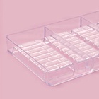 Форма для шоколада «Брикс», пластик, 20×12×2.5 см, 4 ячеек 8.5×4.2×1 см, прозрачная - Фото 4