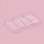 Форма для шоколада «Брикс», пластик, 20×12×2.5 см, 4 ячеек 8.5×4.2×1 см, прозрачная - Фото 5