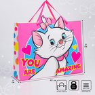 Пакет подарочный "You are amazing", Коты-аристократы, 40х31х11,5 см - фото 2079920