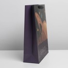 Пакет подарочный ламинированный вертикальный, упаковка, «Pluto», L 31 х 40 х 11,5 см - Фото 3