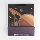 Пакет подарочный ламинированный вертикальный, упаковка, «Pluto», L 31 х 40 х 11,5 см - Фото 5
