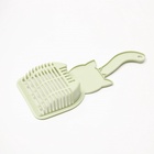 Совок для туалета «Довольный кот», 28×12.5 см, пластик, зелёный - Фото 4