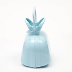 Совок для уборки за собаками с карманом для пакетов, 15.5 см × 9.5 см × 13 см, голубой - Фото 3