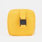 Рюкзак молодёжный из текстиля на молнии, наружный карман, сумочка, цвет жёлтый - Фото 7