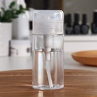 Флакон с помпой, 120 мл, белый, прозрачный - Фото 2