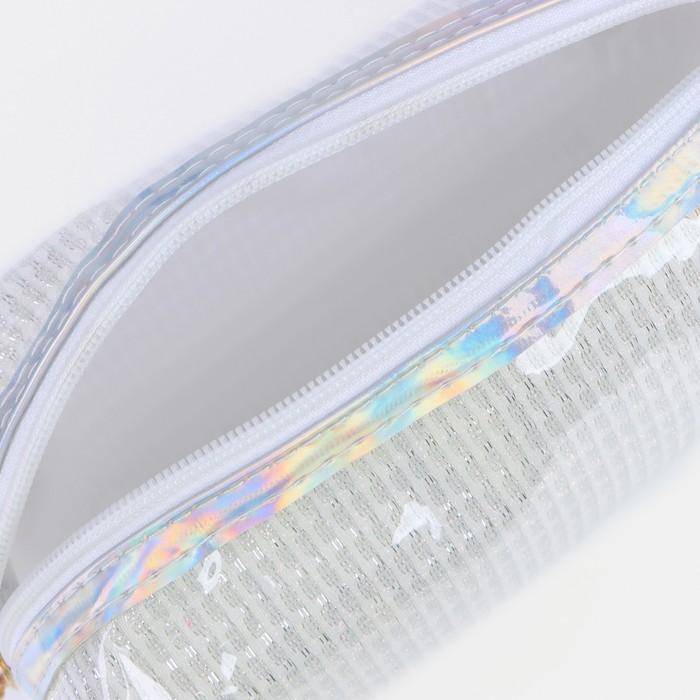 Косметичка на молнии, цвет белый 7360039