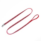 Комплект «Спорт» светоотражающий, поводок 120×1 см, ОГ 23-35 см, красный - Фото 10