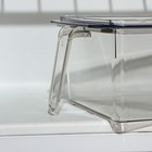 Контейнер для холодильника с крышкой и ручкой RICCO, 32×14,5×10 см - Фото 4
