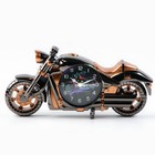 Часы - будильник настольные "Ретро мотоцикл", дискретный ход, d-7.5 см, 27 x 13 см, АА - фото 9777795