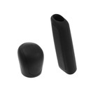 Чехол на ручку КПП, ручник, черный, набор 2 шт. - Фото 1