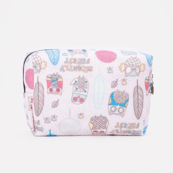 Косметичка на молнии, цвет розовый 7480901