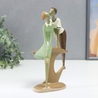 Сувенир полистоун "Ретро. Парочка. Первый поцелуй" 21,5х6х11,5 см - фото 21485847