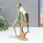 Сувенир полистоун "Ретро. Парочка. Первый поцелуй" 21,5х6х11,5 см - фото 21485848