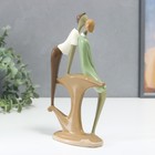 Сувенир полистоун "Ретро. Парочка. Первый поцелуй" 21,5х6х11,5 см - фото 21485850