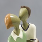 Сувенир полистоун "Ретро. Парочка. Первый поцелуй" 21,5х6х11,5 см - фото 21485851