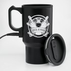 Термокружка автомобильная, 450 мл, «Здесь я рулю», сохраняет тепло 4 ч, 12×17 см - Фото 2