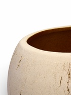 Горшок для цветов «Шар», 15 л, d=27 см, h=25 см, керамика, с поддоном, бежевый - Фото 2