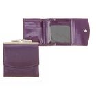 Кошелёк женский рараскладной, 2 отдела для купюр, для кредитных карт, цвет фиолетовый - Фото 1