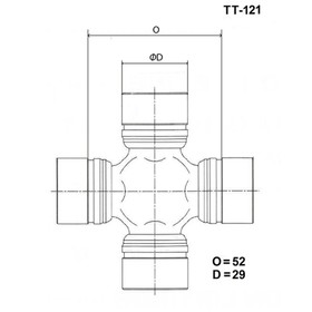 Крестовина карданного вала TOYO TT-121