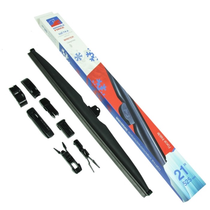 Щетка стеклоочистителя зимняя Double Force 525 мм (21") - Фото 1