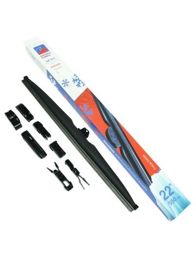 Щетка стеклоочистителя зимняя Double Force 550 мм (22")