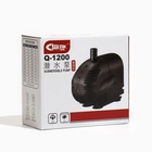 Помпа фонтанная Sea Star Q-1200, 1200 л/ч, 18 Вт, высота подъема воды 1.2 м - фото 57955231